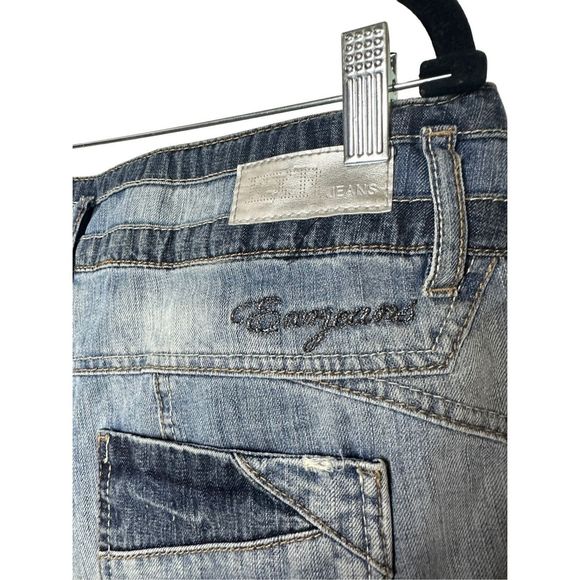 EXR Collection Progressive Rare Blue Jeans Size Korea 70 US 10 Women's - Picture 6 of 8